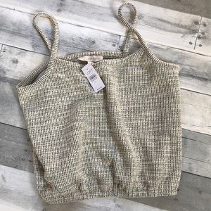 Loft Boucle crop top